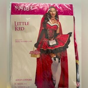Little Red Riding Hood ADULT COSTUME Small
